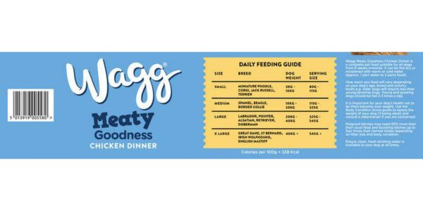 Wagg Meaty Goodness Adult Complete Chicken Dinner-Alifant Food Supplier