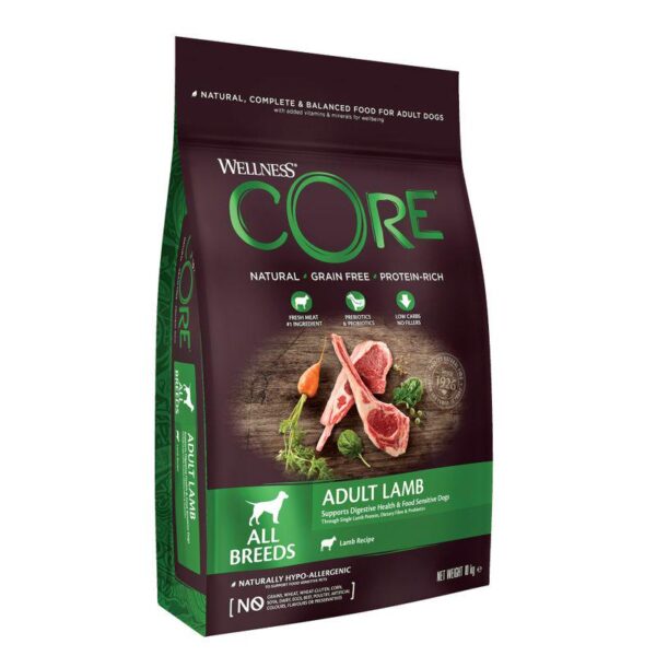 Wellness Core All Breeds Adult Lamb Dry Dog Food-Alifant Food Supplier