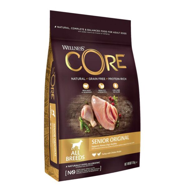 Wellness Core All Breeds Senior Original Dry Dog Food-Alifant Food Supply