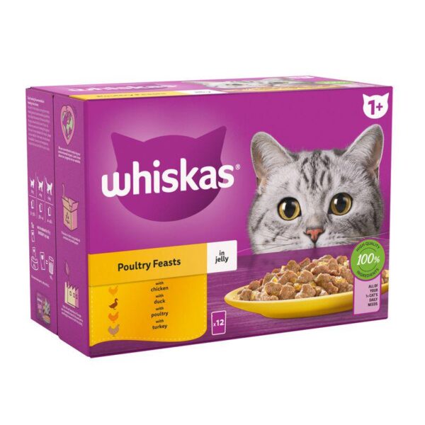 Whiskas 1+ Poultry Feasts in Jelly-Alifant Food Supply