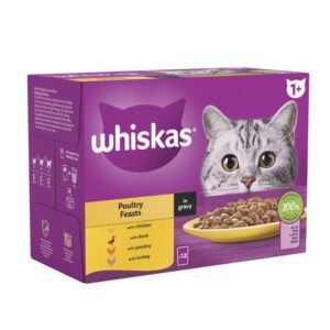 Whiskas 1+ Poultry Feasts in Gravy-Alifant Food Supply