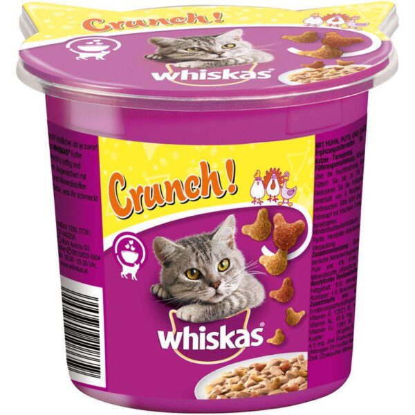 Whiskas Crunch with Chicken, Turkey & Duck-Alifant Food Supplier