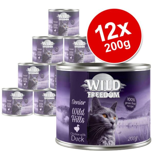 Wild Freedom Senior Saver Pack 12 x 200g-Alifant Food Supply