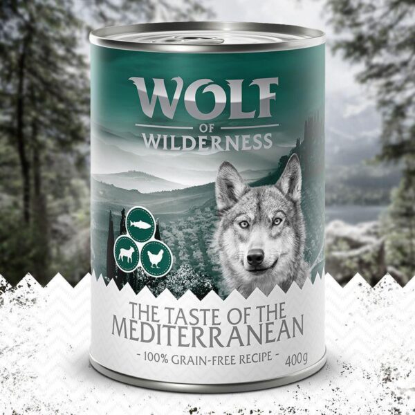 Wolf of Wilderness Adult The Taste of 6 x 400g-Alifant Food Supply