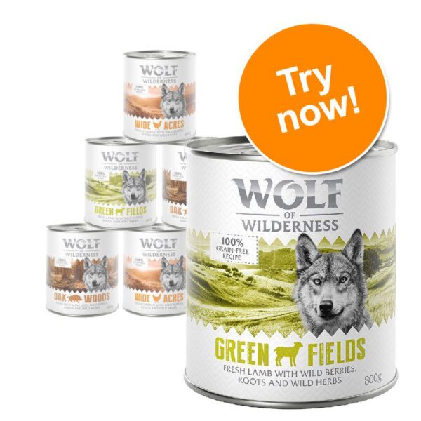 Wolf of Wilderness Adult Single Protein Mixed Packs-Alifant Food Suppy