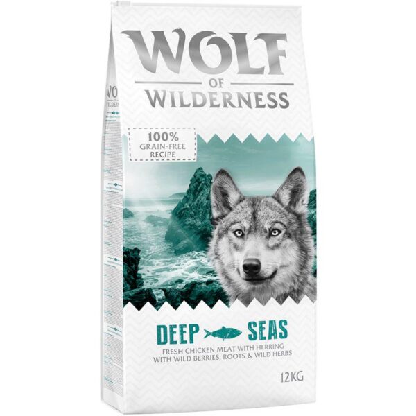 Wolf of Wilderness Adult "Deep Seas" - Herring-Alifant Food Supply