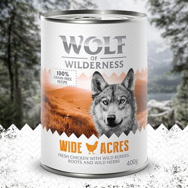 Wolf of Wilderness Adult Classic 6 x 400g-Alifant Food Supply