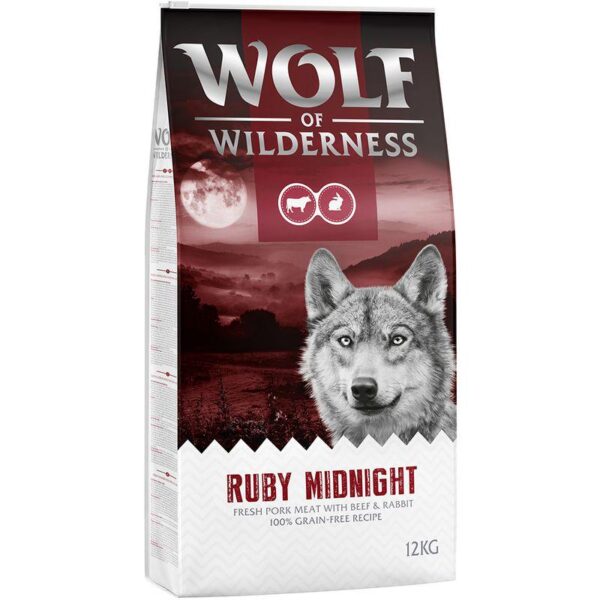 Wolf of Wilderness Adult "Ruby Midnight" – Beef & Rabbit-Alifant food supplier