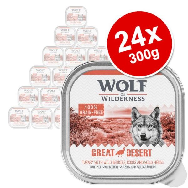 Wolf of Wilderness Adult Saver Pack 24 x 300g-Alifant Food Supply