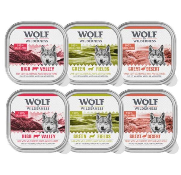 Wolf of Wilderness Adult Classic 6 x 300g-Alifant Food Supplier