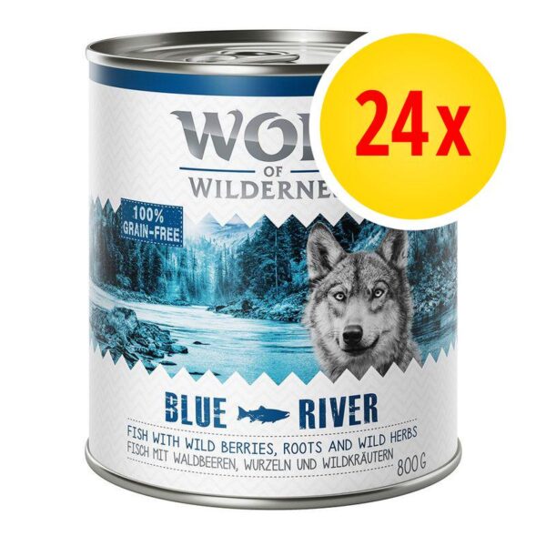 Wolf of Wilderness Adult Multibuy 24 x 800g-Alifant Food Supply