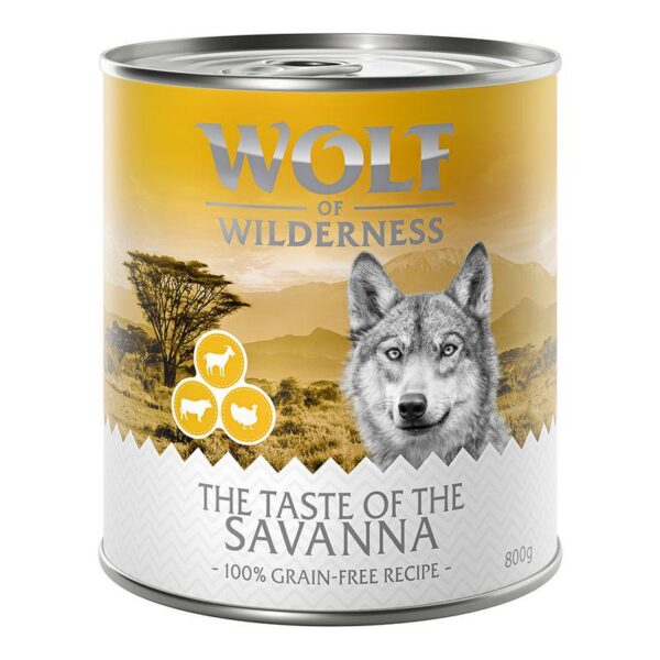 Wolf of Wilderness Adult "The Taste of" 6 x 800g-Alifant Food Supplier