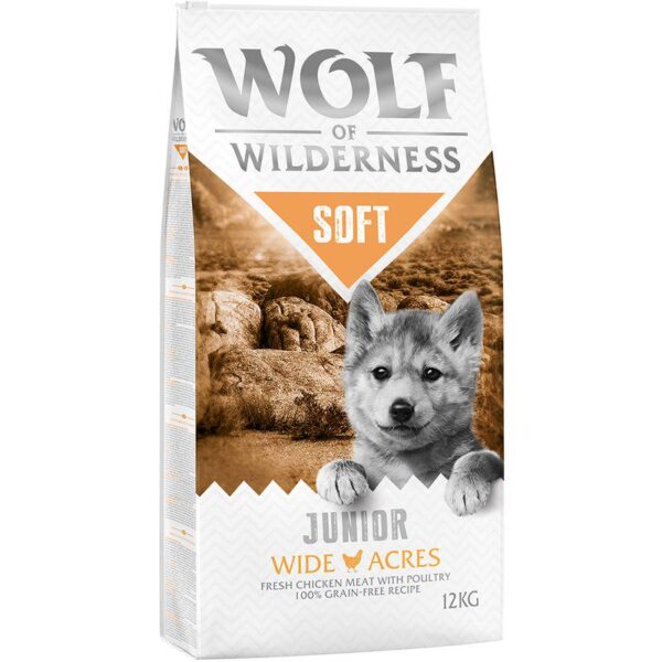 Wolf of Wilderness Junior Soft Wide Acres - Chicken-Alifant food Supply