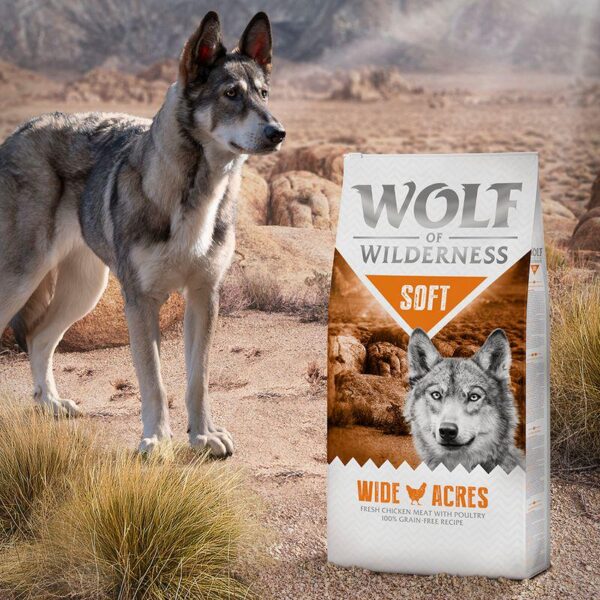 Wolf of Wilderness Soft "Wide Acres" - Chicken-Alifant Food Supplier