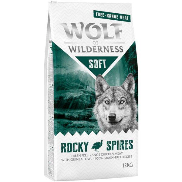 Wolf of Wilderness Soft "Rocky Spires" - Chicken with Guinea Fowl-Alifant Food Supply