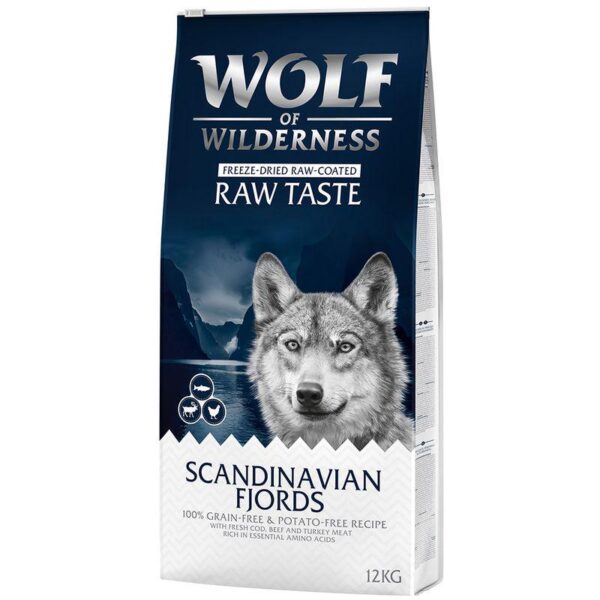 Wolf of Wilderness "Scandinavian Fjords" - with Reindeer, Chicken & Salmon-Alifant Food Supplier