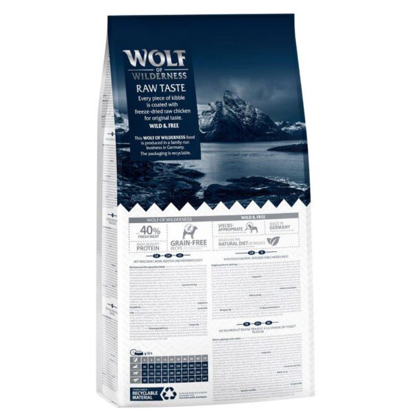 Wolf of Wilderness "Scandinavian Fjords" - with Reindeer, Chicken & Salmon-Alifant Food Supplier