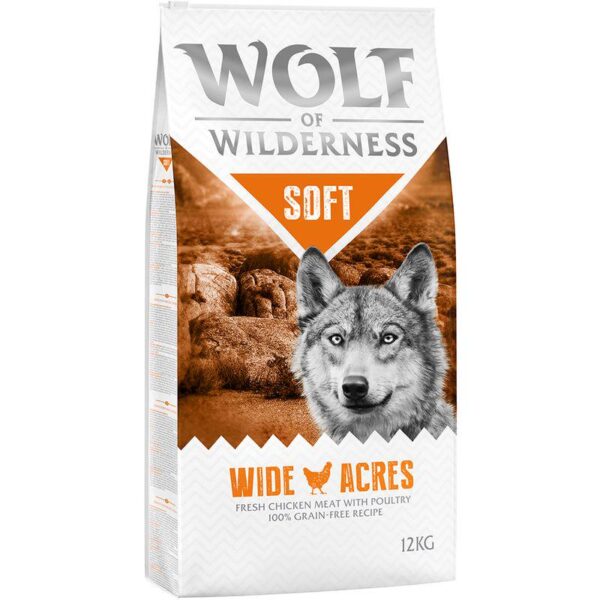 Wolf of Wilderness Soft "Wide Acres" - Chicken-Alifant Food Supplier