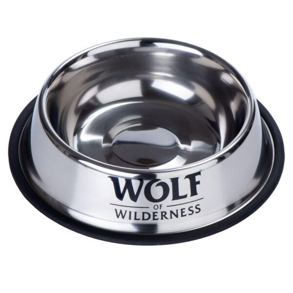 Wolf of Wilderness Stainless Steel Non-Slip Dog Bowl-Alifant Food Supply