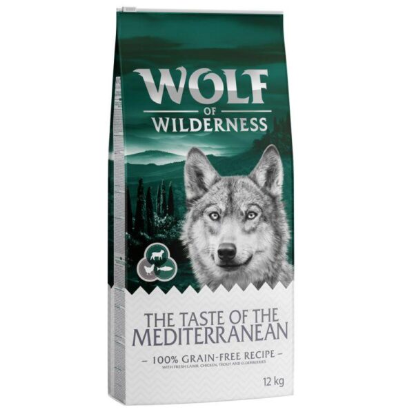 Wolf of Wilderness The Taste of the Mediterranean - with Lamb and Trout-Alifant Food Supply