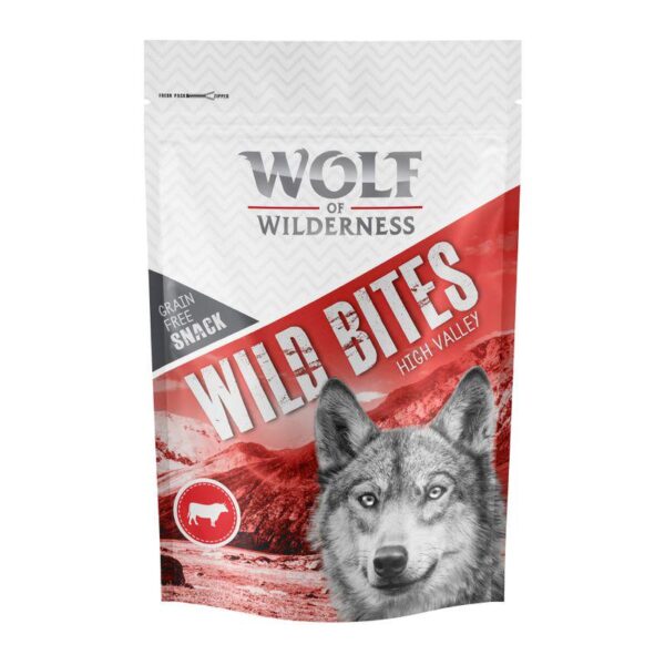 Wolf of Wilderness Wild Bites Dog Snacks High Valley - Beef-Alifant Food Supply