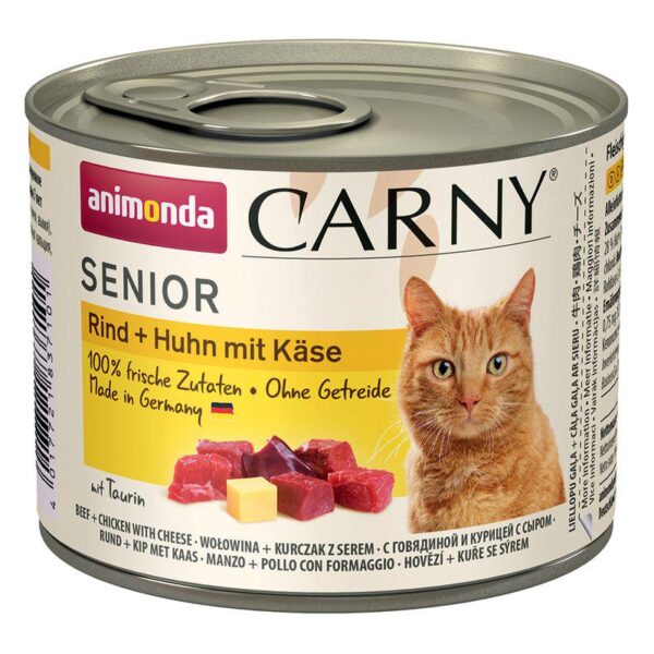 animonda Carny Senior 6 x 200g-Alifant Cat Food