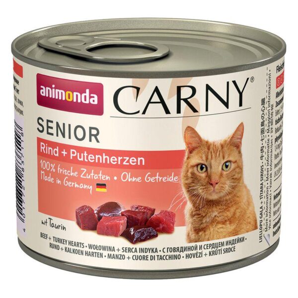 animonda Carny Senior 6 x 200g-Alifant Cat Food