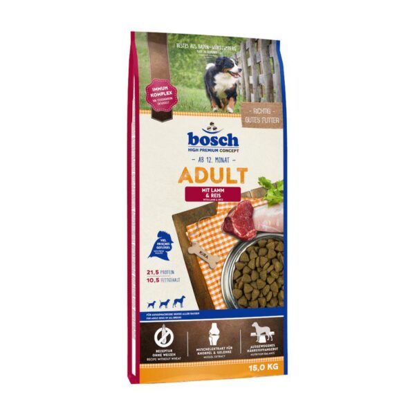 bosch Adult Lamb and Rice Dry Dog Food-Alifant Food Supply