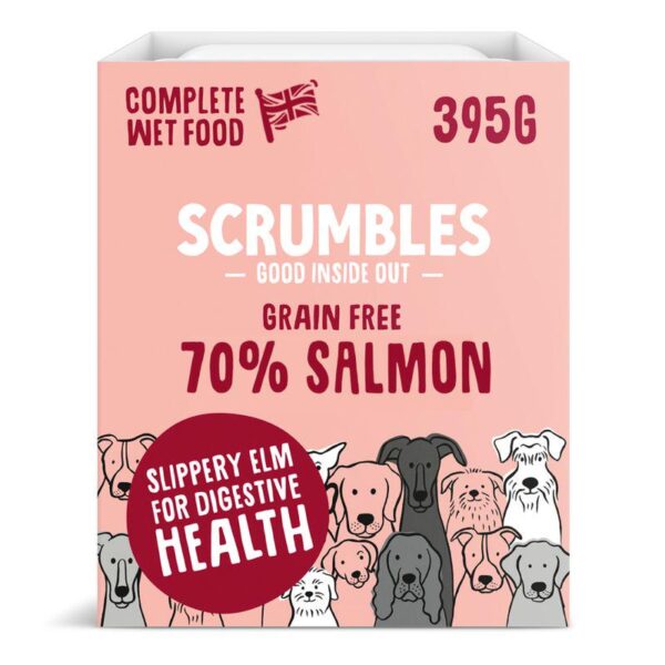Scrumbles Grain Free Salmon Wet Dog Food-Alifant Food Supply