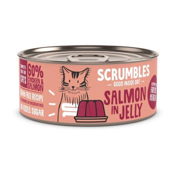 Scrumbles Salmon Wet Cat Food-Alifant Food Supply